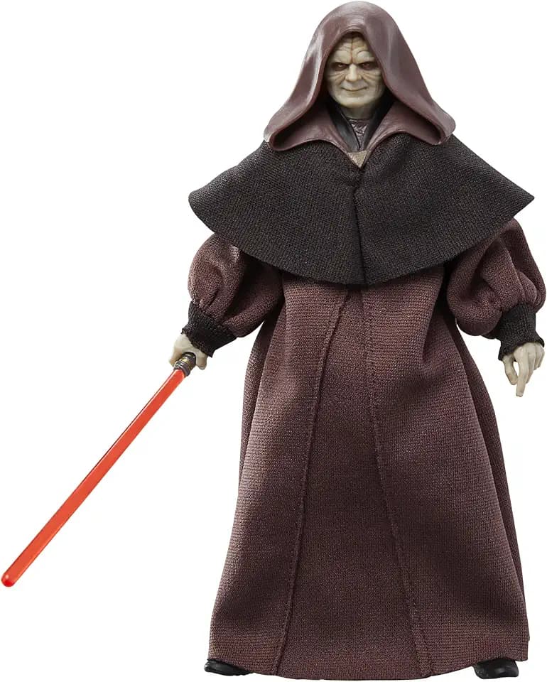 Star Wars The Black Series Darth Sidious, Revenge of The Sith Collectible 6 Inch Action Figure
