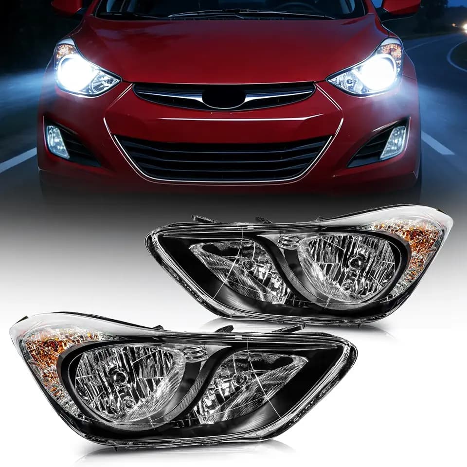 Torchbeam Headlight Assembly Replacement for Hyundai Elantra 2011-2013 1.8L