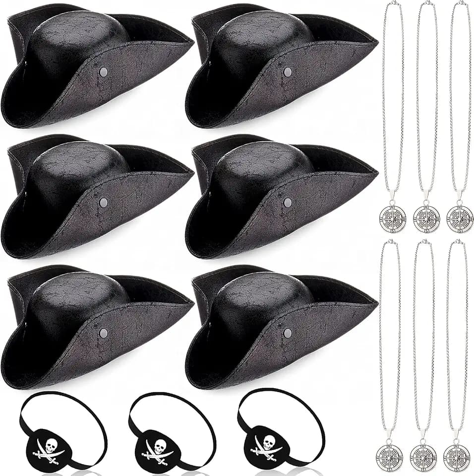 Chicingyou Halloween Pirate Hat Costume Accessories