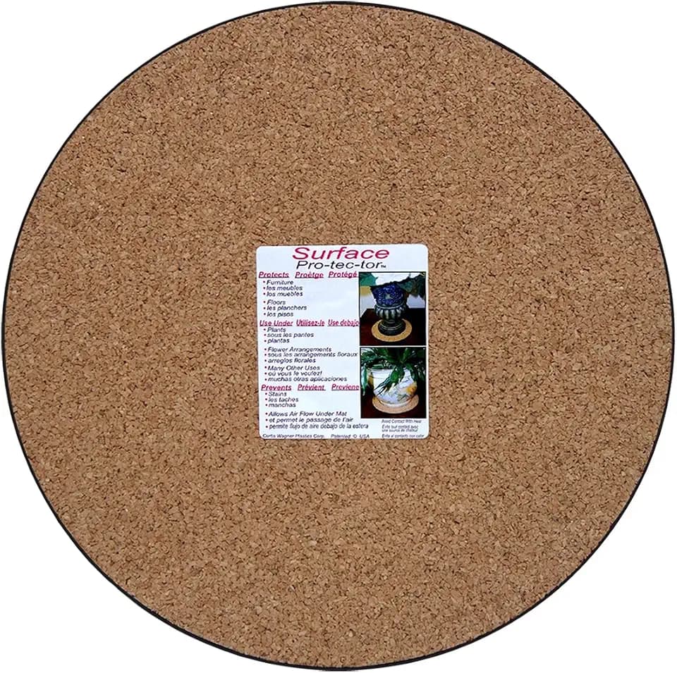 CWP MC-1400 Plant Mat, Natural Cork, 14-Inch