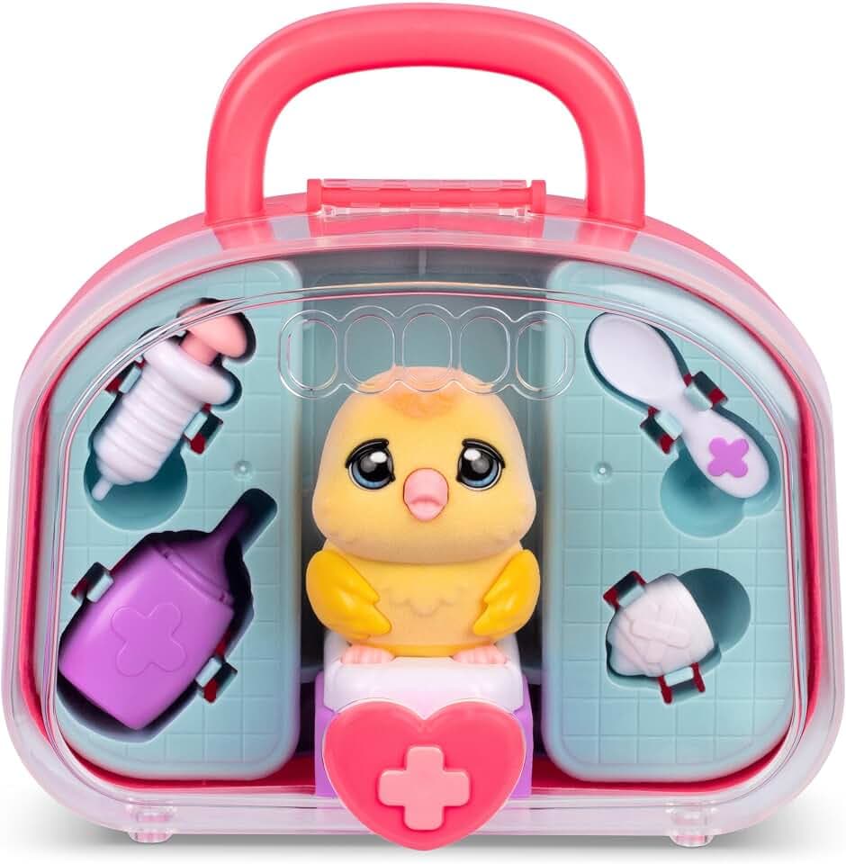 Little Live Pets Ouchies Vet Kit, Chirpy the Chick, Baby Chick Toys