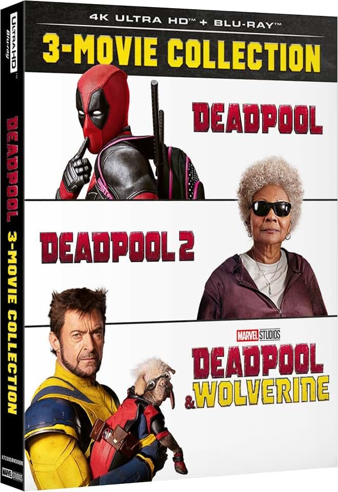 Deadpool Box 1-3 - 4K (Bd 4K + Bd Hd)
