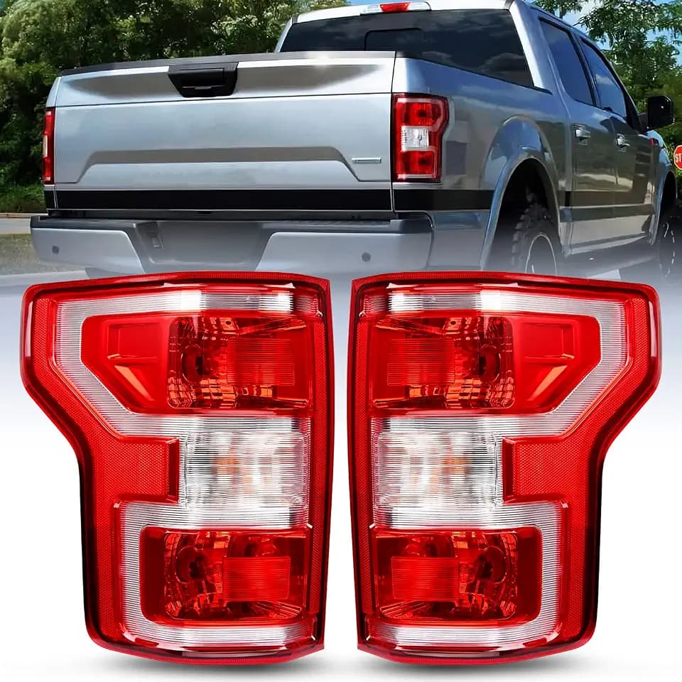 Nilight Taillight Assembly for 2018 2019 2020 Ford F150 Pair
