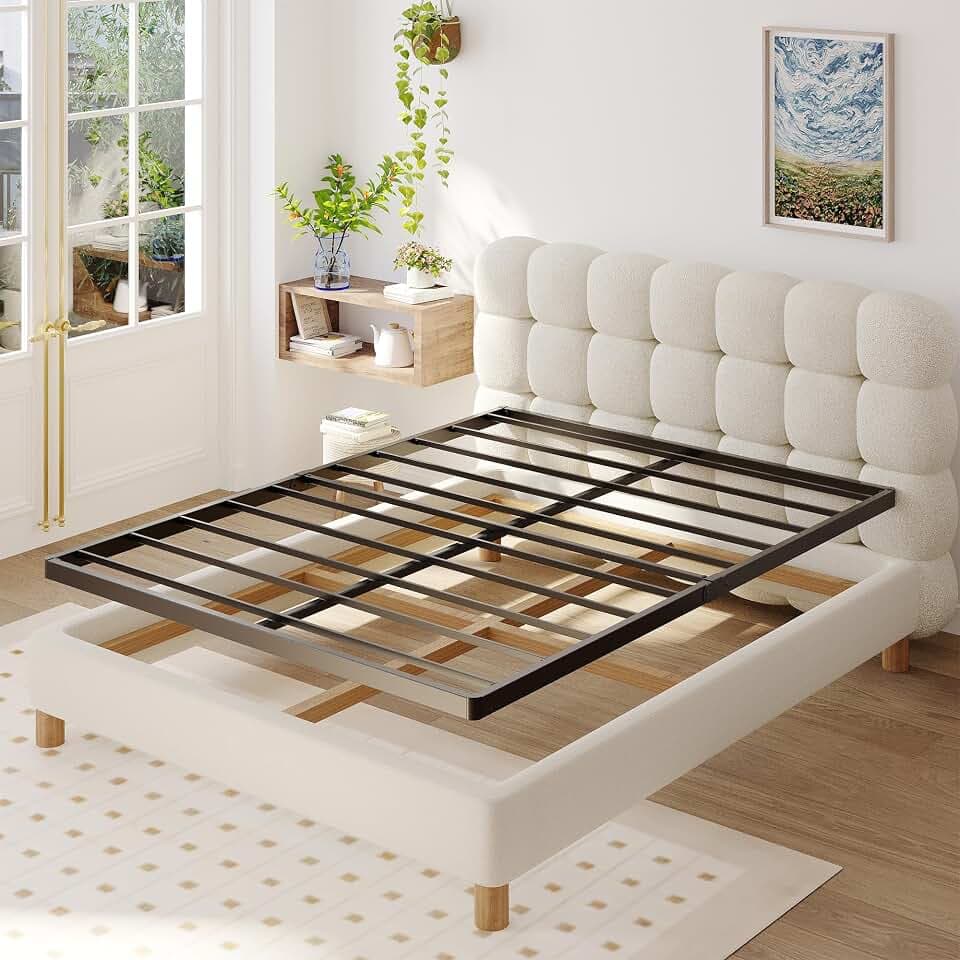 Upcanso Full Size Box Spring 2 Inch, Low Profile Metal Bunkie Board