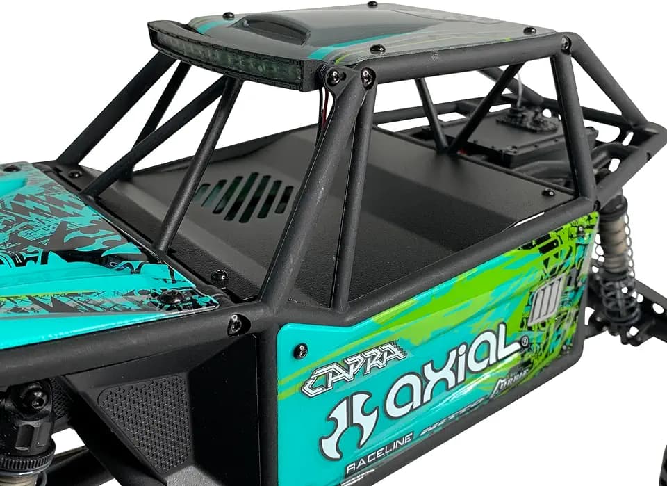 Black Aluminum Interior Panel for Axial Capra