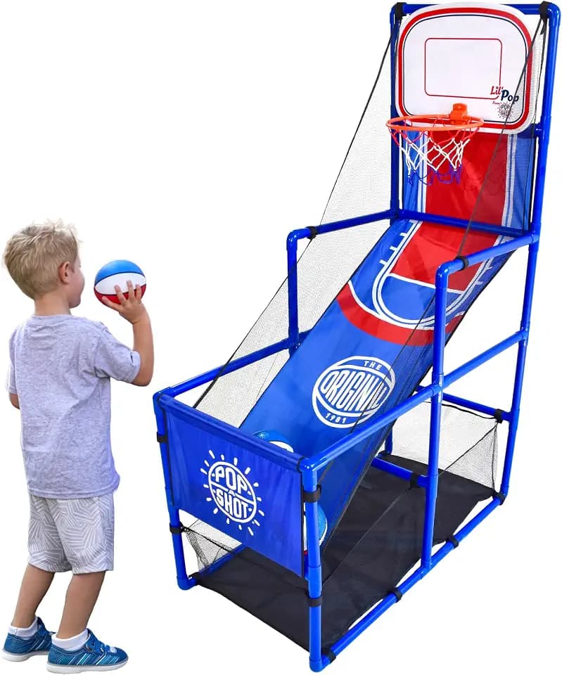 Pop-A-Shot Lil' Pop | Kids & Toddler Indoor Arcade Basketball Hoop Game