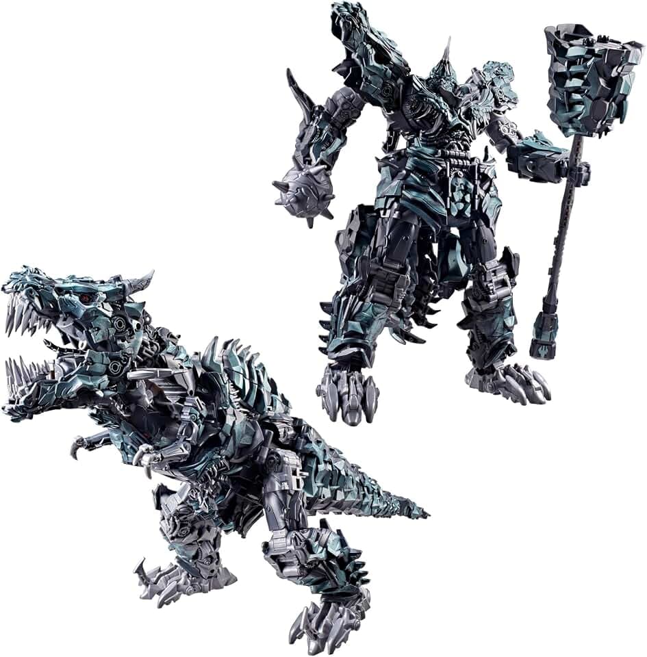 Transformers Studio Series Age of Extinction Grimlock, Collectible Converting 15-inch Titan Class Action Figure, 15+