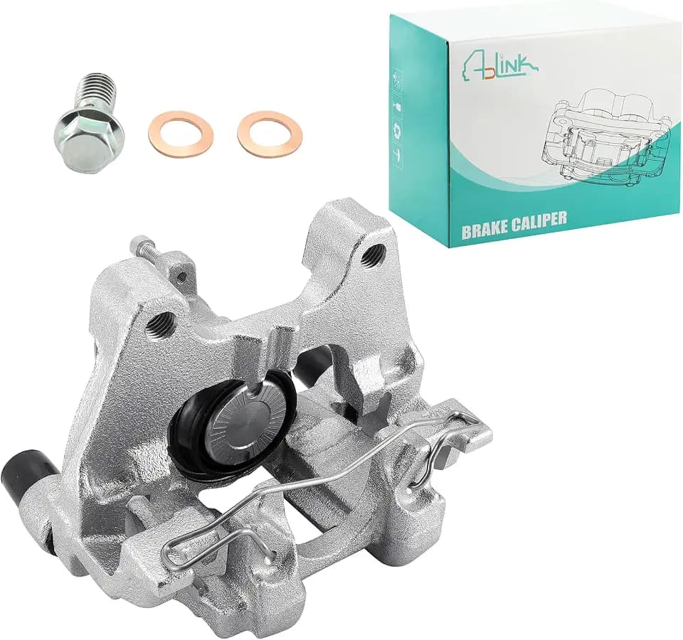AULINK 3Q0615424 Rear Right Disc Brake Caliper w/Bracket For VW Tiguan
