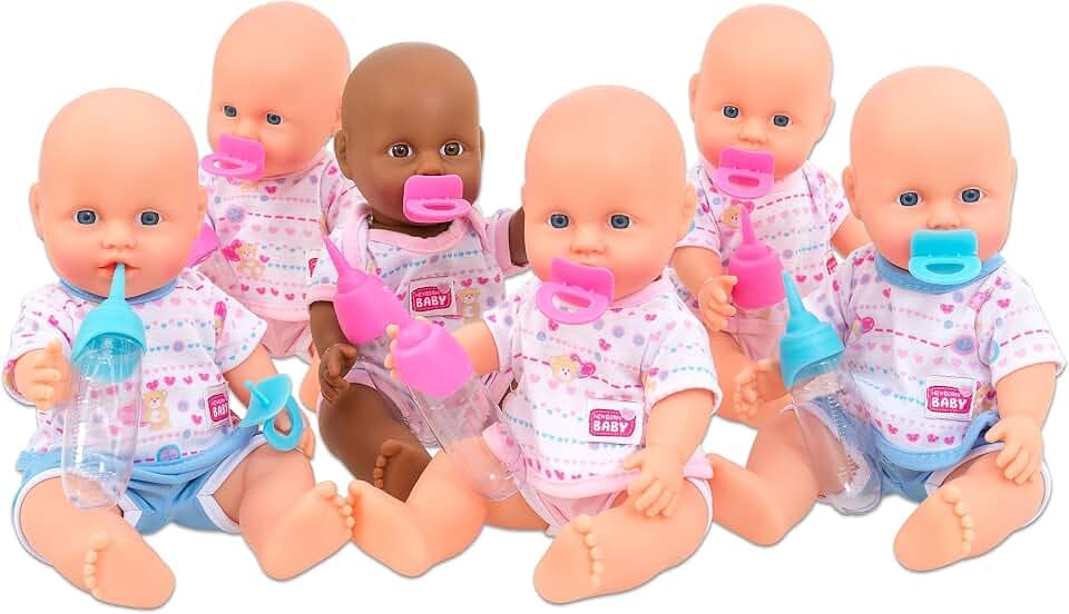 Simba 105036686 - New Born Baby - Vinylbaby, sortiert (1 Stück)