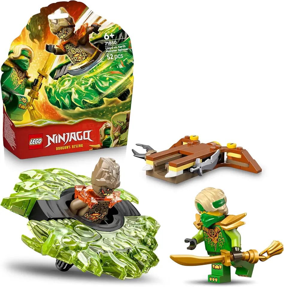 LEGO Ninjago Lloyd vs. Erdmonster-Spinner 71850