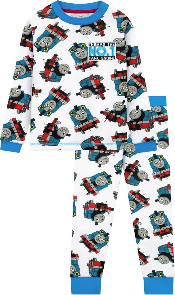 Thomas und seine Freunde Jungen Thomas die kleine Lokomotive Schlafanzug - Slim Fit