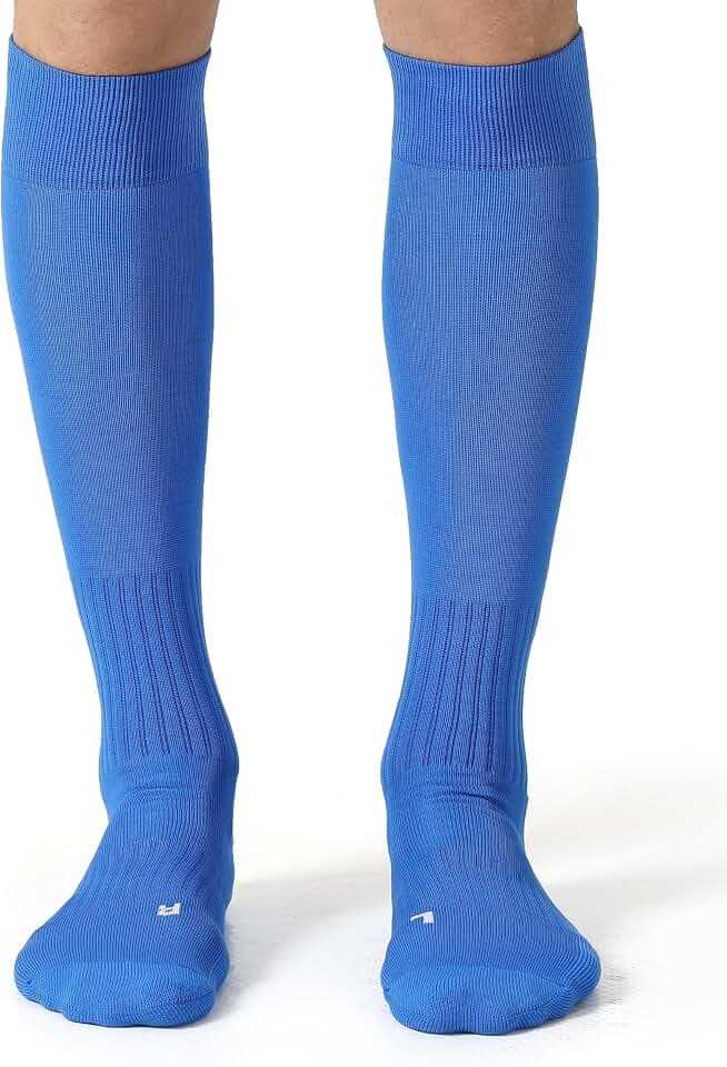 CS CELERSPORT 2/3 Pack Soccer Softball Baseball Socks for Youth Kids Adult Multi-Sport Compression Knee High Socks