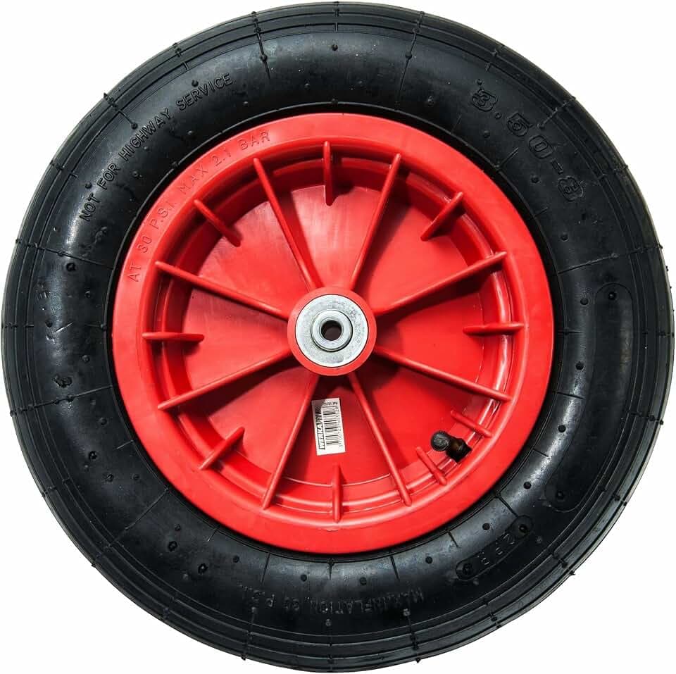 Aufblasbares Rad 14'' 360 x 85mm WERKA PRO Bohrung 10mm