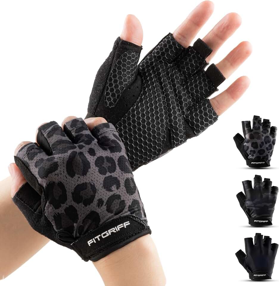 Fitgriff® Trainingshandschuhe für Damen und Herren - Fitness Handschuhe für Krafttraining, Kraftsport, Training, Gym, Workout, Lifting Gloves
