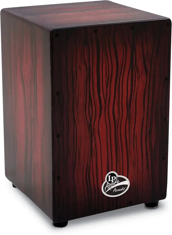 LP Aspire Accents Wire Cajon Dark Wood Streak LPA1332-DWS