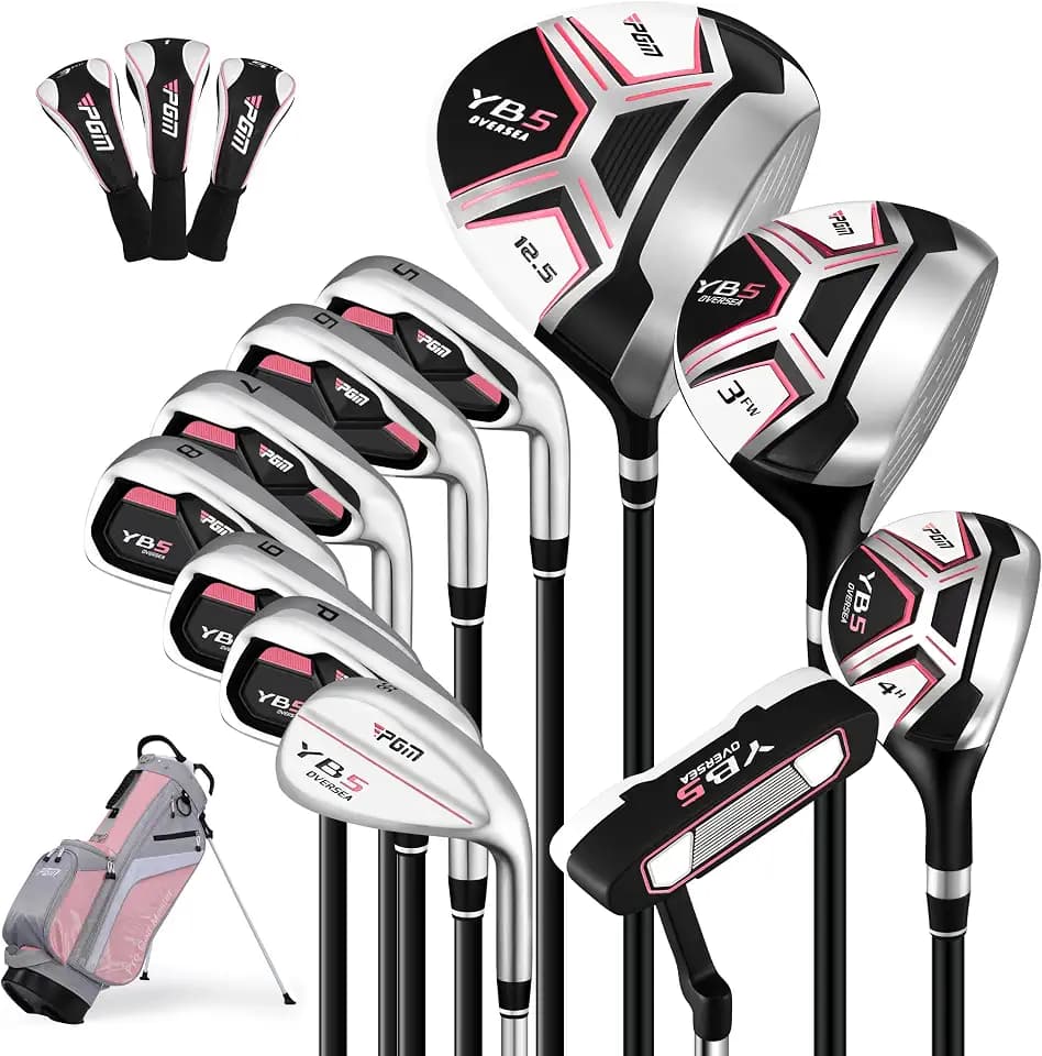 PGM 12/15 Pieces Women's Complete Golf Club Set for Right Handed