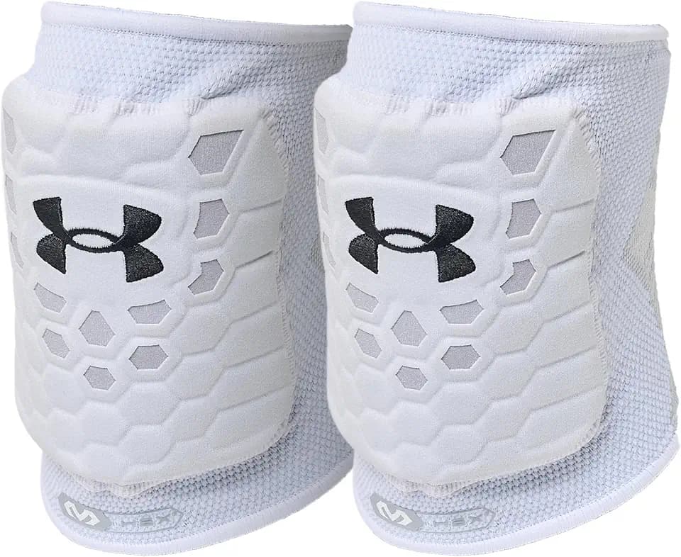 Under Armour Strive 4 VB Knee Pads White M