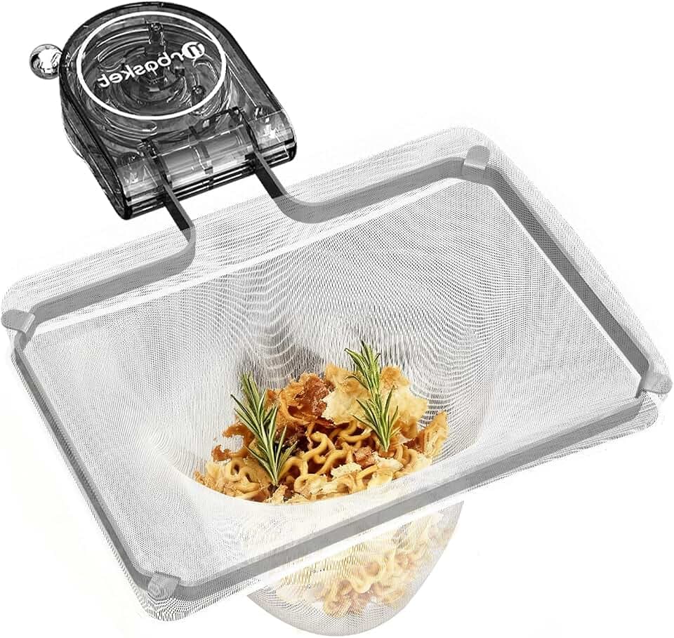 Sink Strainer Basket for kitchen,with Replaceable Filter Mesh Bag