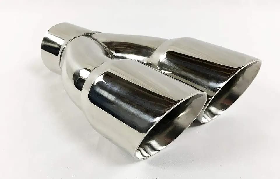 Wesdon Exhaust Tip 3.00" Inlet Dual 3.00 X 9.50 Long Round