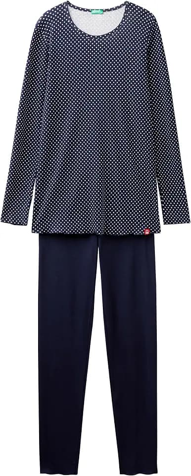 United Colors of Benetton Damen Pig(Trikot+Hose) 36g93p03c Pyjamaset (1er Pack)