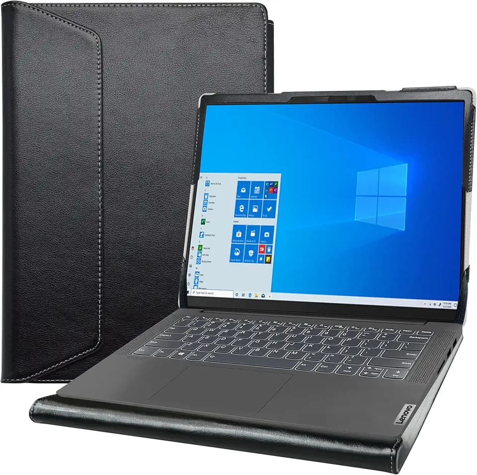 Protective Case for Dell Pro 14 PC14250 PC14255/Pro 14 Plus PB14250 PB14255,Case for Lenovo IdeaPad 5i 2-in-1 14 Gen 10/IdeaPad 5 2-in-1 14IAL10/ThinkBook 14 2-in-1 Gen 5,Black