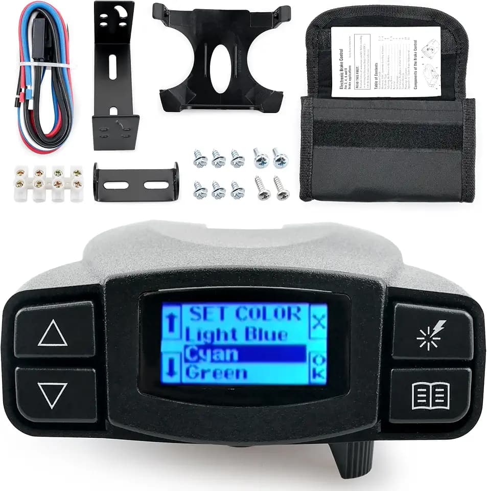 90195 Electric Proportional Trailer Brake Controller is Designed to Seamlessly Fit Silverado, Ram, Tacoma, F150 Trucks, Serving as A Perfect Replacement for The Tekonsha P3 Brake Controller