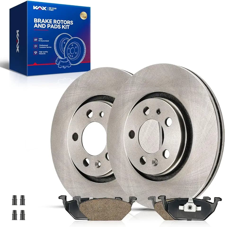 KAX 11.02 inch(280mm) Front Brake Kit for 2000-2004 Volkswagen Jetta
