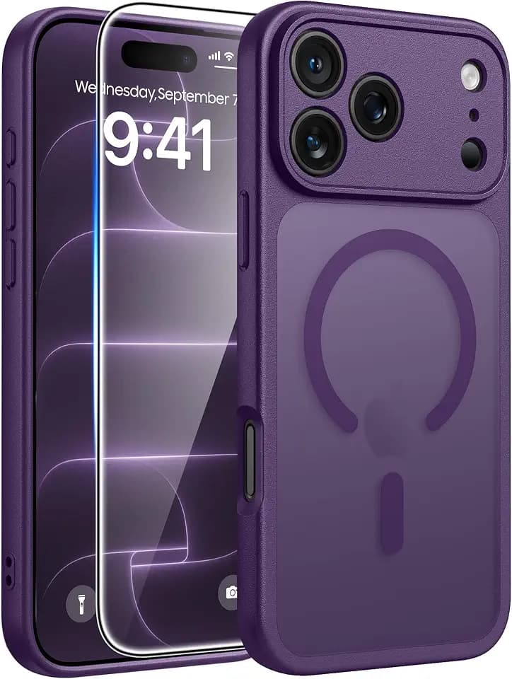 FNTCASE for iPhone 18 Pro Max Case / 17 Pro Max Case, Fit for Magsafe