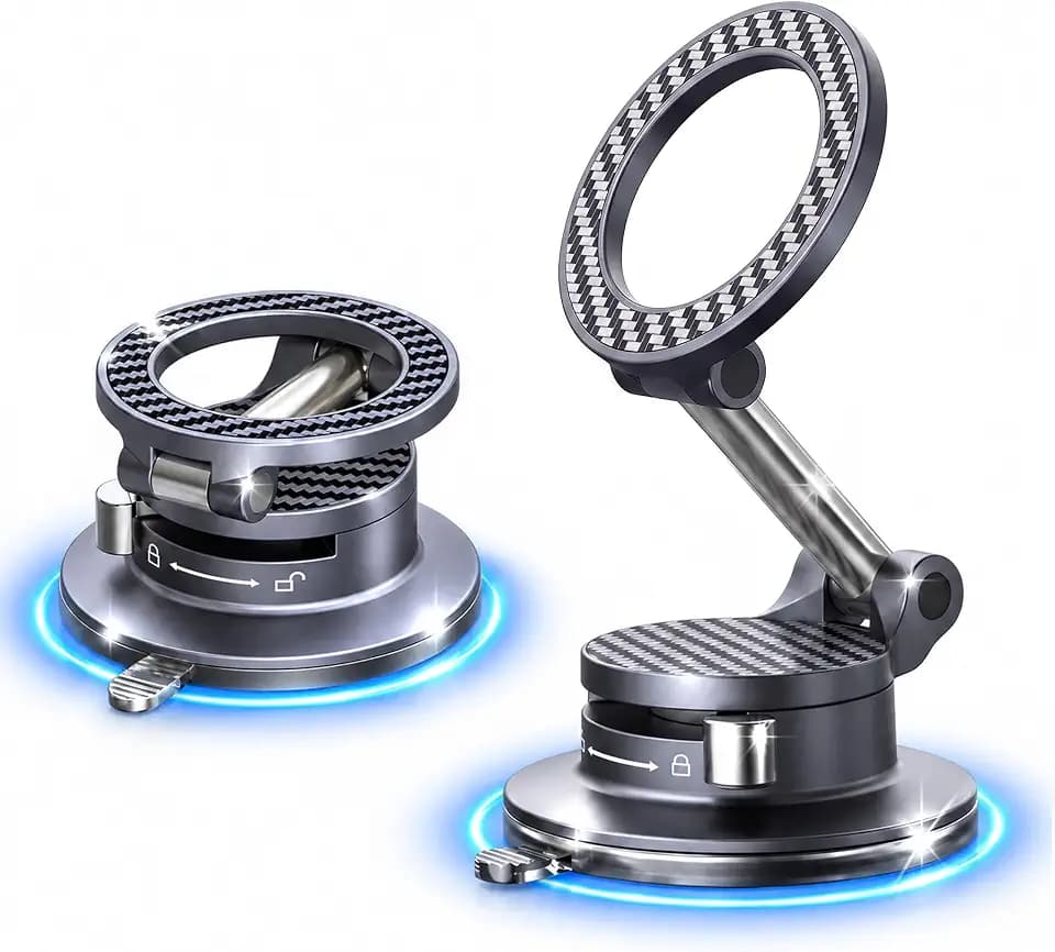 Closima for MagSafe Car Phone Holder [90+ LBS Strongest Suction & 4000gf Magnet] 360° Adjustable Phone Holders for Your Car, Cell Phone Car Mount for iPhone & Android