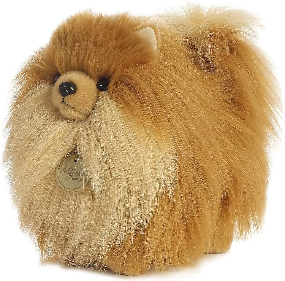 Aurora Miyoni 9" Pomeranian Realistic Stuffed Animal