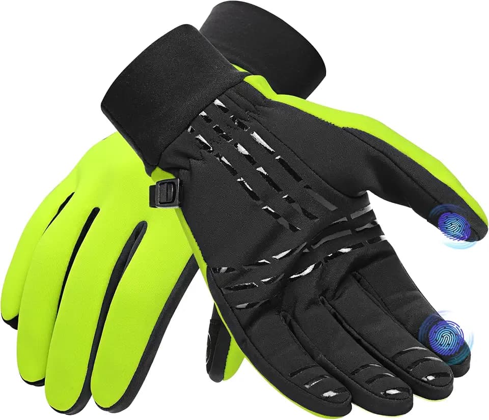 INBIKE Handschuhe Winter 2 Finger-Touchscrenn Winddicht Warm Radsport Skilaufen Schifahren Freizeit WF709