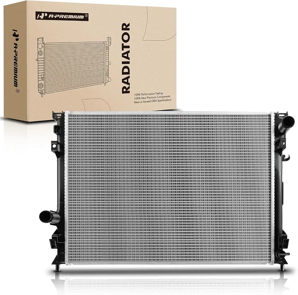 A-Premium Engine Coolant Radiator Assembly Compatible with Chrysler, Dodge