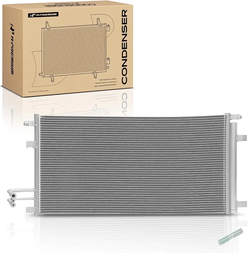 A-Premium Air Conditioning Condenser Compatible with Chevrolet & GMC