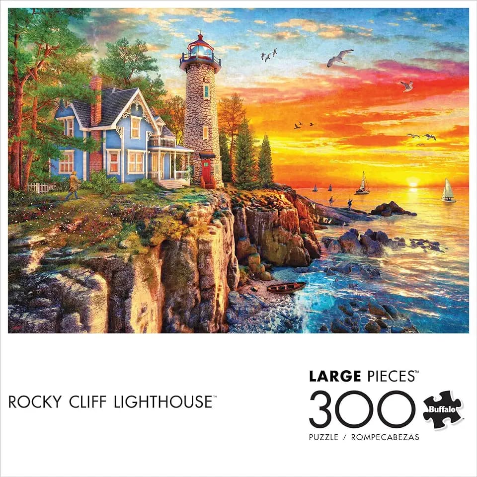 Buffalo Games Dominic Davison Jigsaw Puzzles, 300 Piece Puzzles for Adults