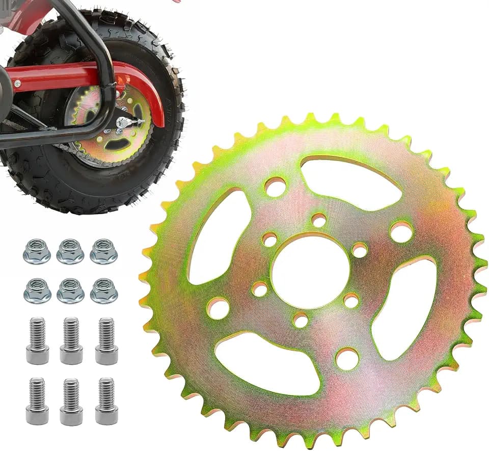 40 Tooth Mini Bike Rear Sprocket, 37mm Bore for 40/41/420 Chain
