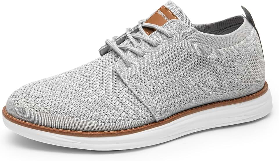 Bruno Marc Herren Sneaker Mesh Sneakers Oxfords Leichte Schuhe Atmungsaktives Obermaterial Memory Foam Insole Leichte Außensohle
