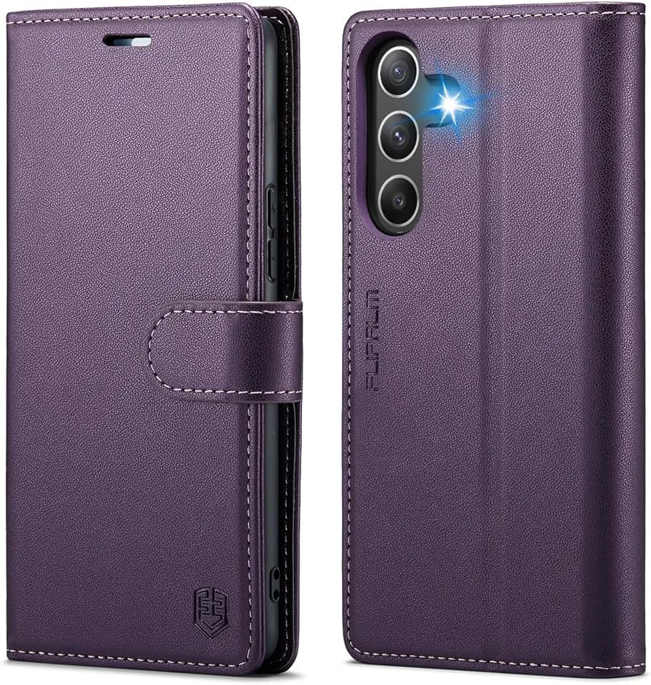 FLIPALM Wallet Case for Samsung Galaxy A16 5G, Purple