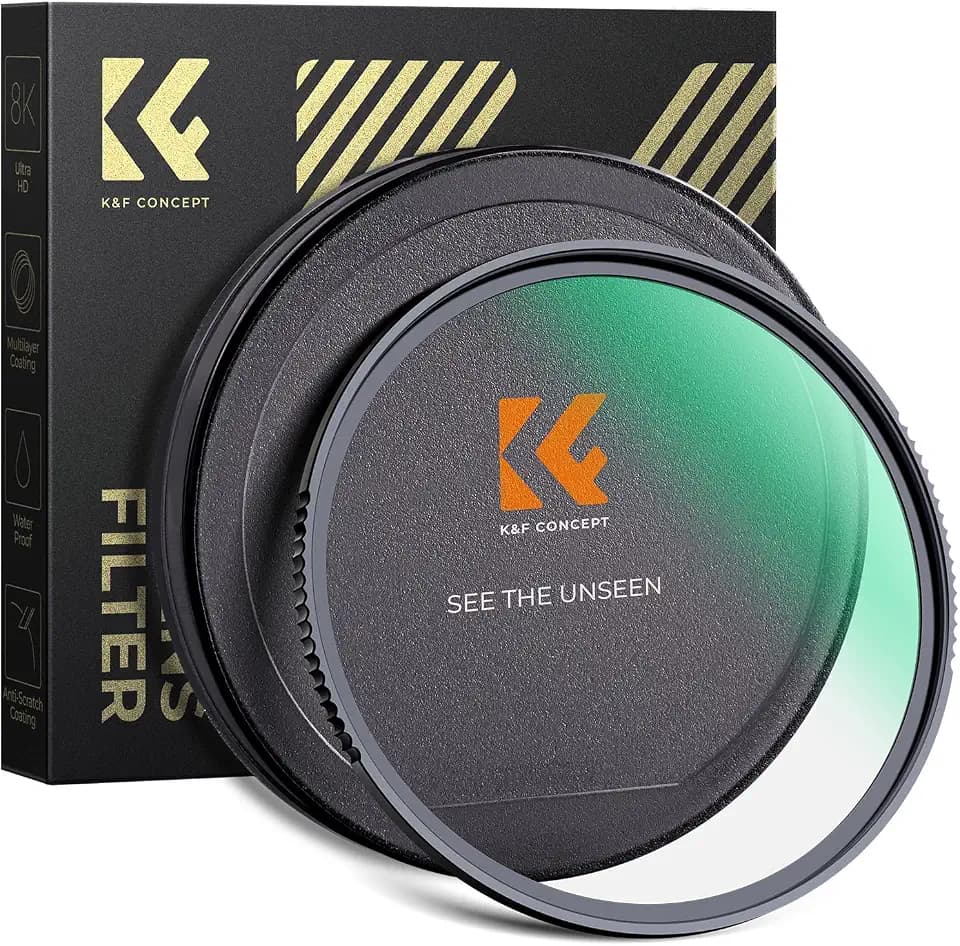 K&F CONCEPT 95mm MC UV Protection Filter Shockproof Tempered Optical Glass