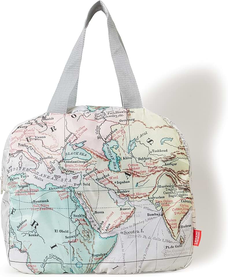 Legami Faltbare Reisetasche, Druck: Karte