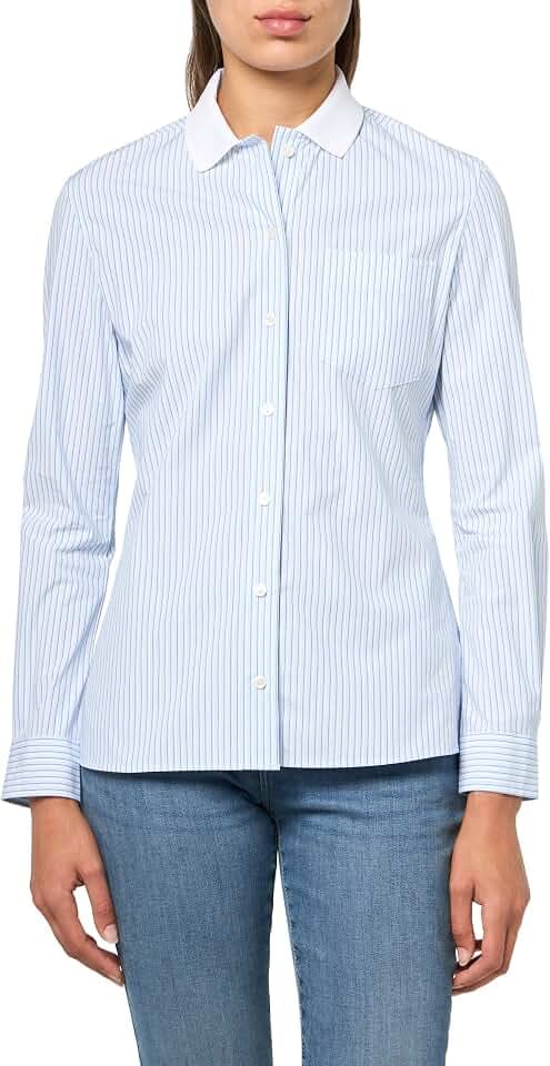 Lacoste Women's Slim Fit Stretch Poplin Shirt