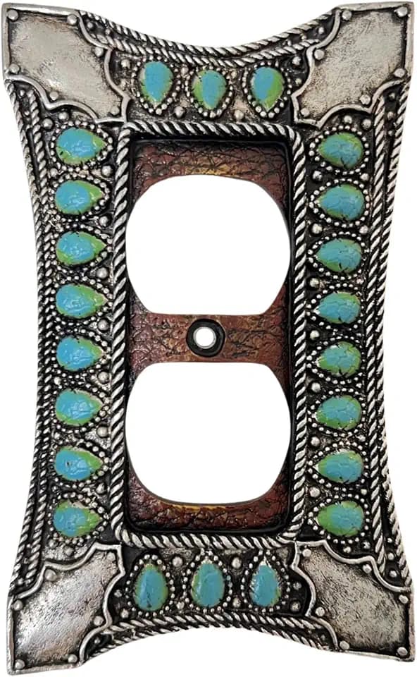 BestGiftEver Double Outlet Decorative Wall Plate 1-Gang Light Cover