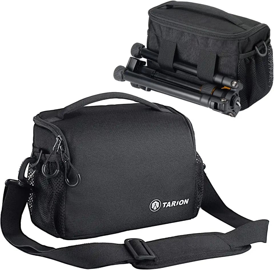 TARION Compact Camera Sling Messenger Bag for DSLR Mirrorless 4L TSB-S