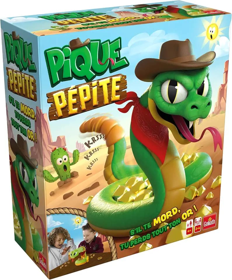Goliath – Pepit – Kinderspiel – ab 4 Jahren – Gesellschaftsspiel – Geschicklichkeitsspiel – Spiel für Kinder – Gesellschaft