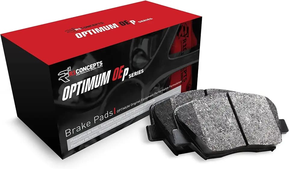 R1 Concepts Front Optimum Oep Brake Pads| Fits 2021-2023 Cadillac Escalade