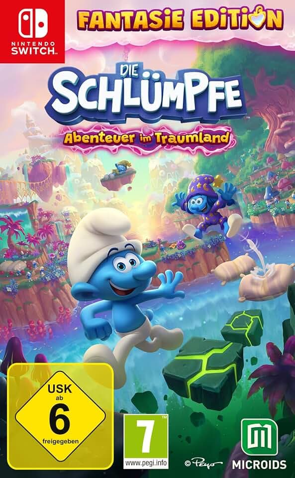Die Schlümpfe - Abenteuer im Traumland - Fantasie Edition,1 Nintendo Switch-Spiel