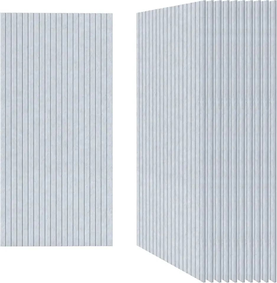 Sound Panels,10 Pack Acoustic Panels,47.2"x23.6",Light Camel