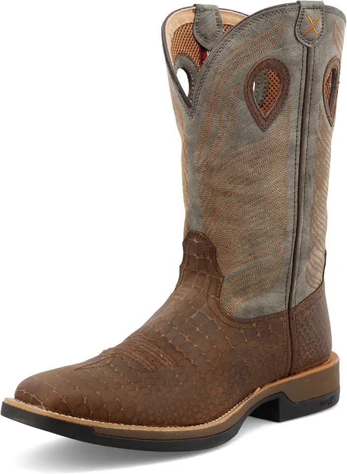 Twisted X Mens 12" Pull on Tech X Western Boot
