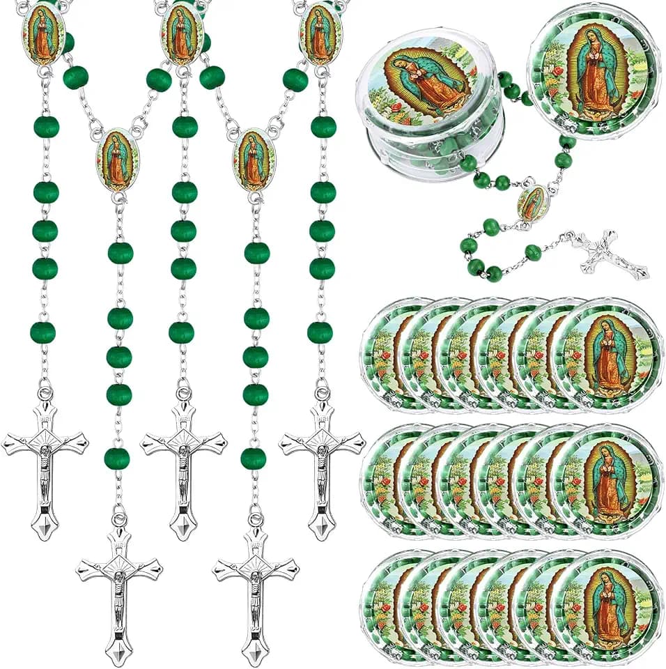 Jadive Scented Lady of Guadalupe Rosary Beads Bulk