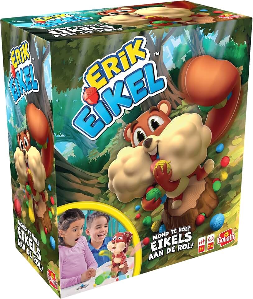 Goliath Erik Eikel, Actionspiel für Kinder ab 4 Jahren, Spaß Gesellschaftsspiel für 2 bis 4 Personen