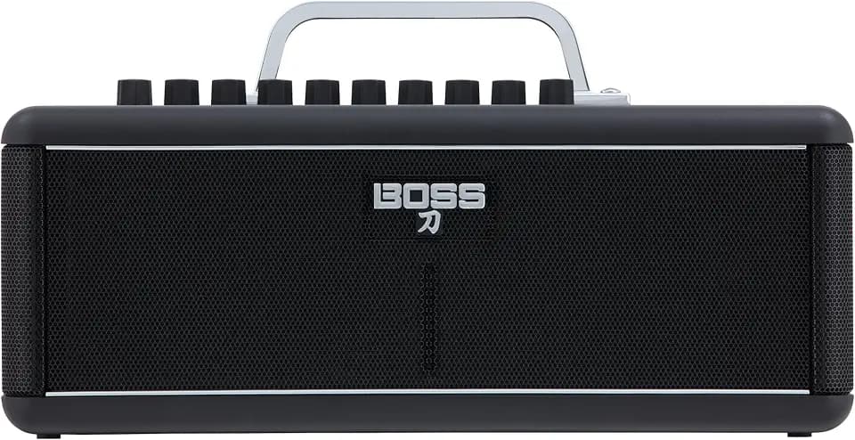 BOSS Katana-Air | Wireless Compact Desktop Amplifier for Guitar, Bass & Acoustic-Electric Guitar & Bass | 5 Amp Characters | Acclaimed Katana Amp & Effect Tones | WL-T Transmitter with Motion Sensing